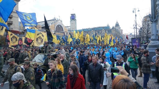 Марш Нації у Києві завершився оголошенням вимог до влади